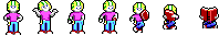 A couple extracted sprites