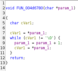 The badly decompiled function