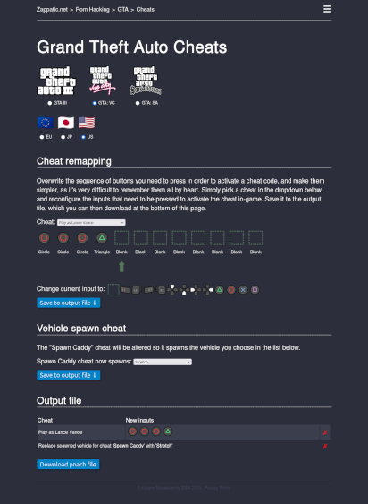 The cheat remapper